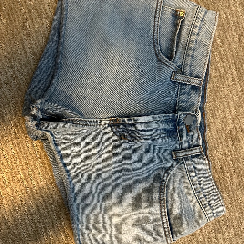 Women's Blue Denim Shorts (Billabong) Size 27